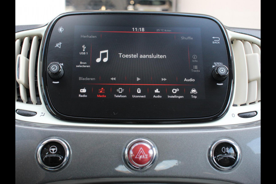 Fiat 500 1.0 Hybrid Lounge | Airco | Cruise Control | Lichtmetalen Velgen | Dab