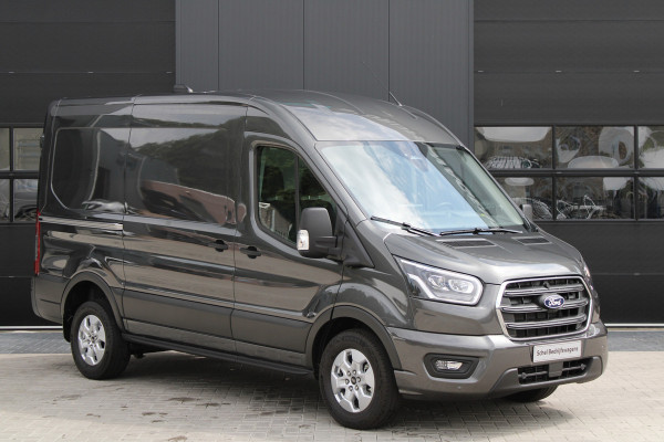 Ford Transit 350 2.0 TDCI L2H2 Limited 165pk - 2x Schuifdeur - Adaptive Cruise - Xenon - Navi - Blind Spot - 360 camera - Rijklaar