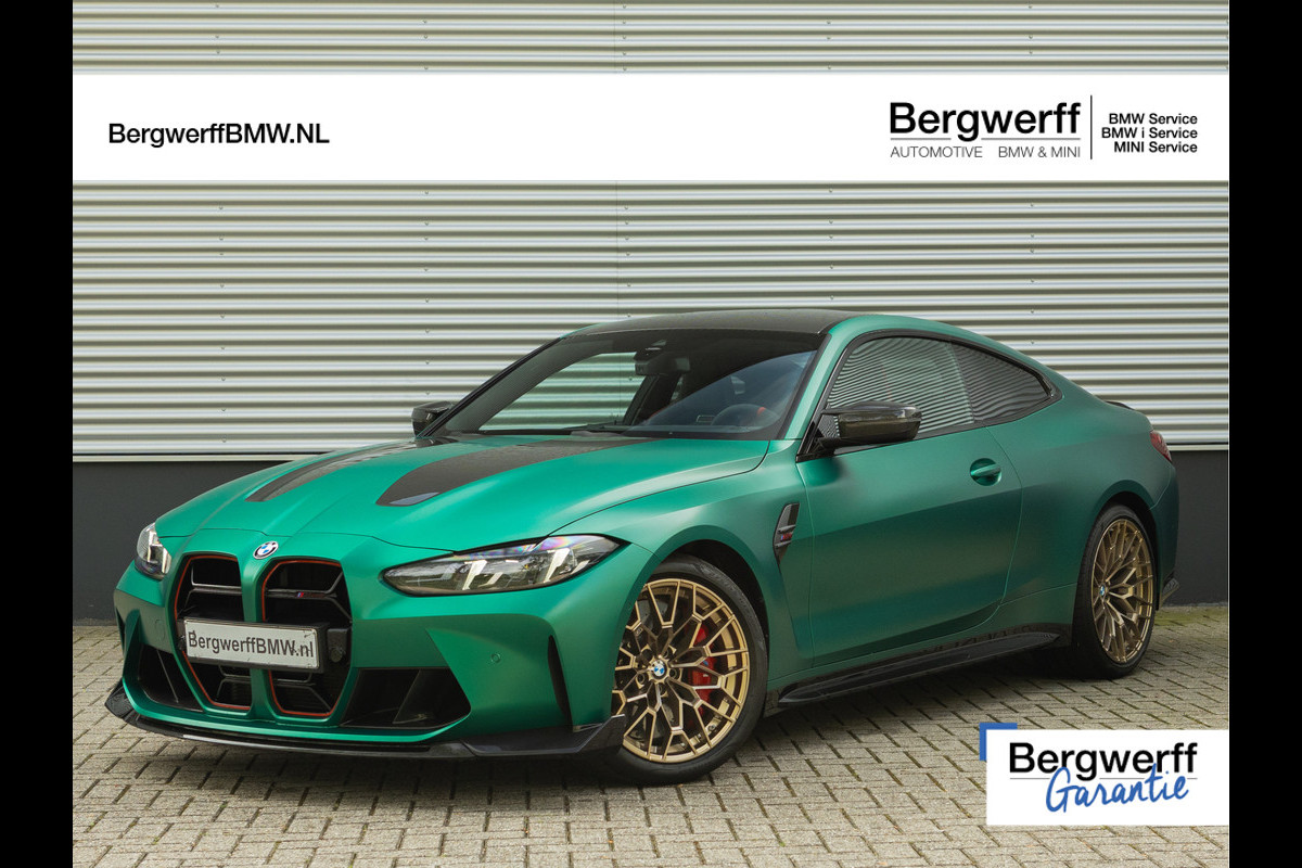 BMW 4 Serie Coupé M4 CS - Individual ''Frozen Isle of Man Green'' - Carbon Brakes BMW 4 Serie Coupé M4 CS - Individual ''Frozen Isle of Man Green'' - Carbon Brakes