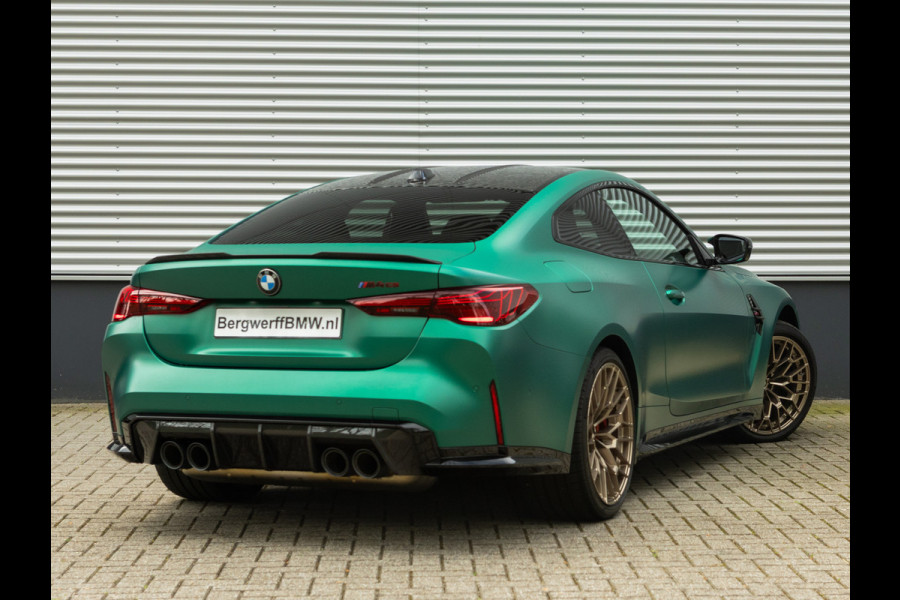 BMW 4 Serie Coupé M4 CS - Individual ''Frozen Isle of Man Green'' - Carbon Brakes