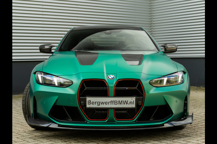 BMW 4 Serie Coupé M4 CS - Individual ''Frozen Isle of Man Green'' - Carbon Brakes