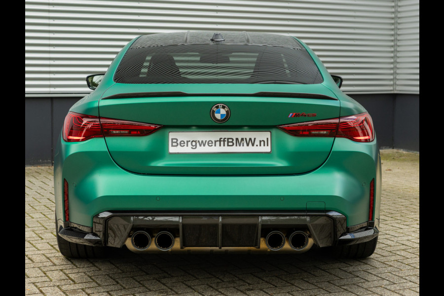 BMW 4 Serie Coupé M4 CS - Individual ''Frozen Isle of Man Green'' - Carbon Brakes
