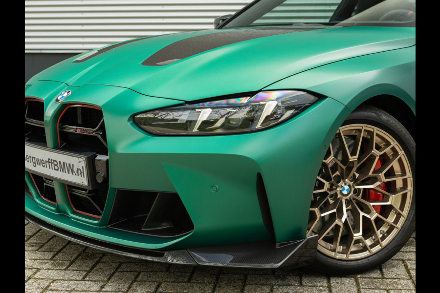 BMW 4 Serie Coupé M4 CS - Individual ''Frozen Isle of Man Green'' - Carbon Brakes