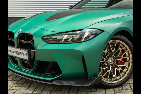 BMW 4 Serie Coupé M4 CS - Individual ''Frozen Isle of Man Green'' - Carbon Brakes