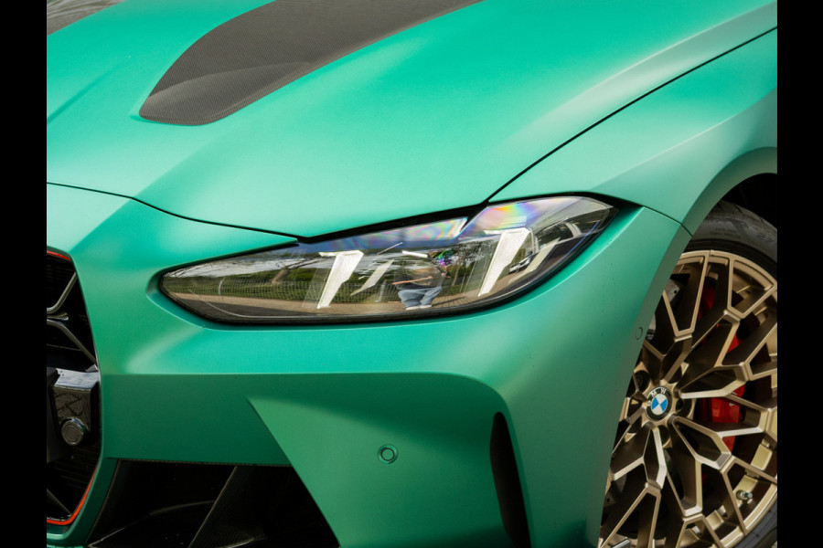 BMW 4 Serie Coupé M4 CS - Individual ''Frozen Isle of Man Green'' - Carbon Brakes