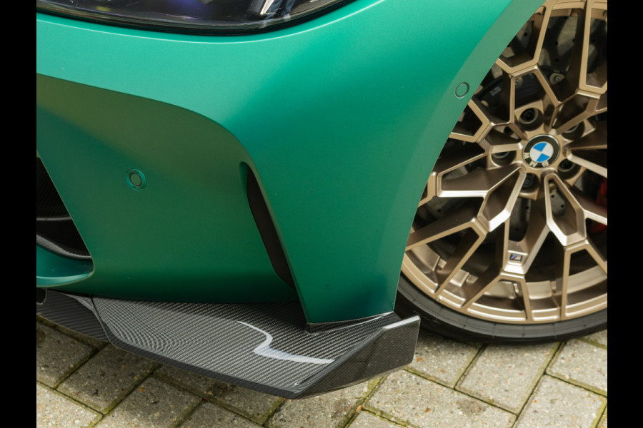 BMW 4 Serie Coupé M4 CS - Individual ''Frozen Isle of Man Green'' - Carbon Brakes