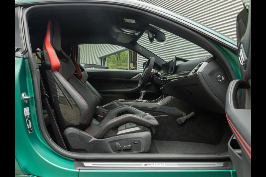 BMW 4 Serie Coupé M4 CS - Individual ''Frozen Isle of Man Green'' - Carbon Brakes