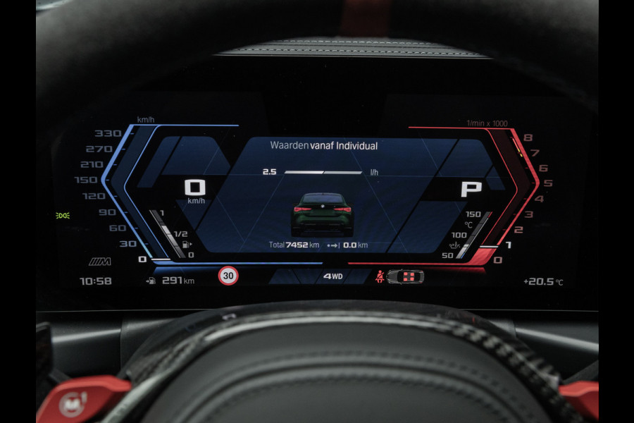 BMW 4 Serie Coupé M4 CS - Individual ''Frozen Isle of Man Green'' - Carbon Brakes