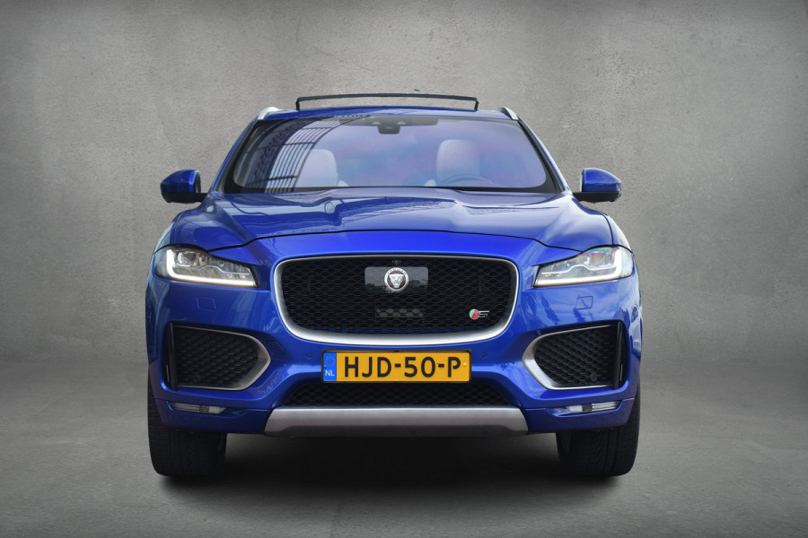 Jaguar F-Pace 3.0 S First Edition AWD | 381 pk | Meridian | Pano | HUD | Apple CarPlay