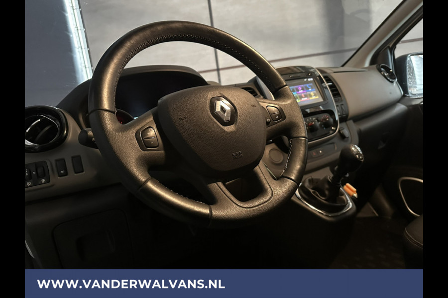 Renault Trafic 1.6 dCi 122pk L2H1 Euro6 Airco | Camera | Navigatie | Cruiscontrol Parkeersensoren, Bijrijdersbank