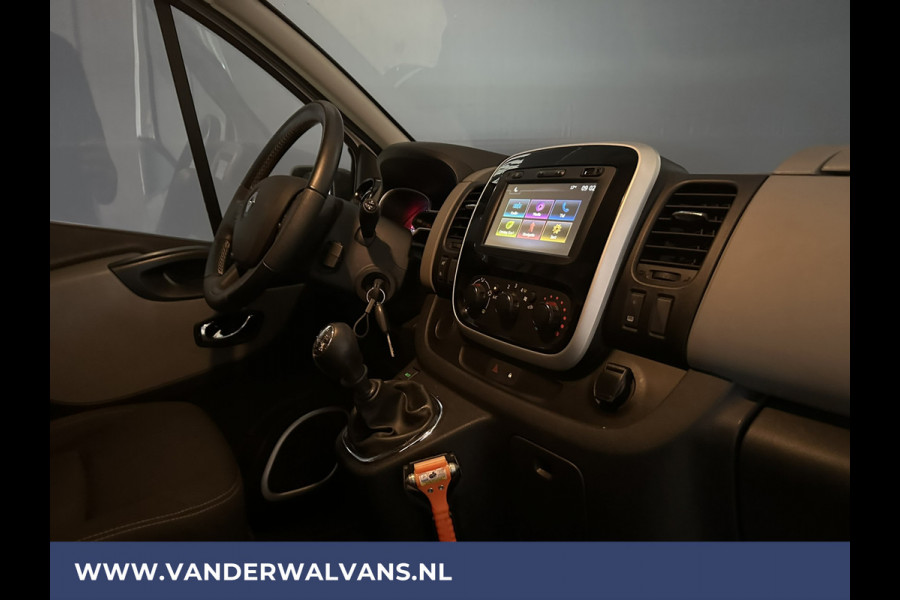 Renault Trafic 1.6 dCi 122pk L2H1 Euro6 Airco | Camera | Navigatie | Cruiscontrol Parkeersensoren, Bijrijdersbank