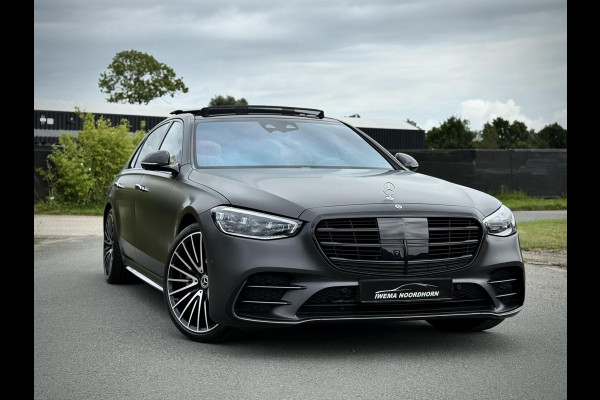 Mercedes-Benz S-Klasse 580 e 4MATIC Lang AMG Designo|Panoramadak|Chauffeurspakket|Night pakket|Alcantara hemel|Burmester®|Softclose door