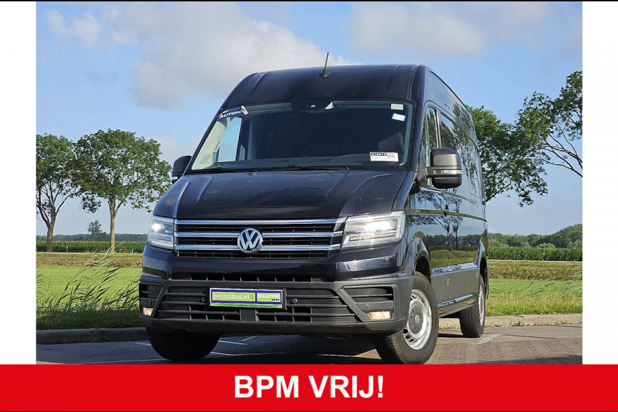 Volkswagen Crafter 35 2.0 TDI L3H3 LED Automaat Navi Euro6 177Pk Bumpers-Kleur PDC!