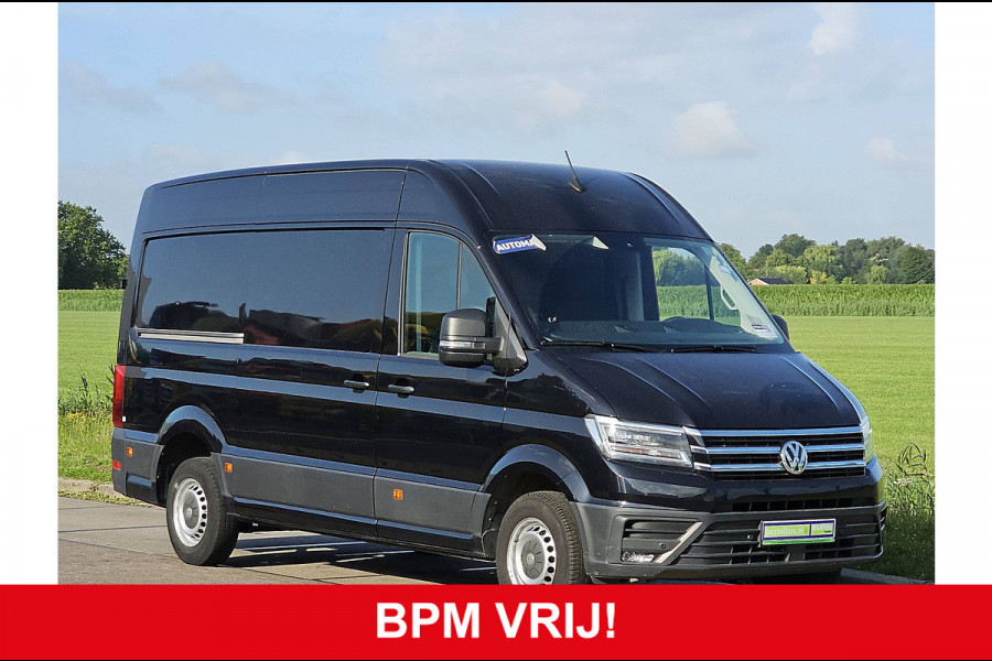 Volkswagen Crafter 35 2.0 TDI L3H3 LED Automaat Navi Euro6 177Pk Bumpers-Kleur PDC!