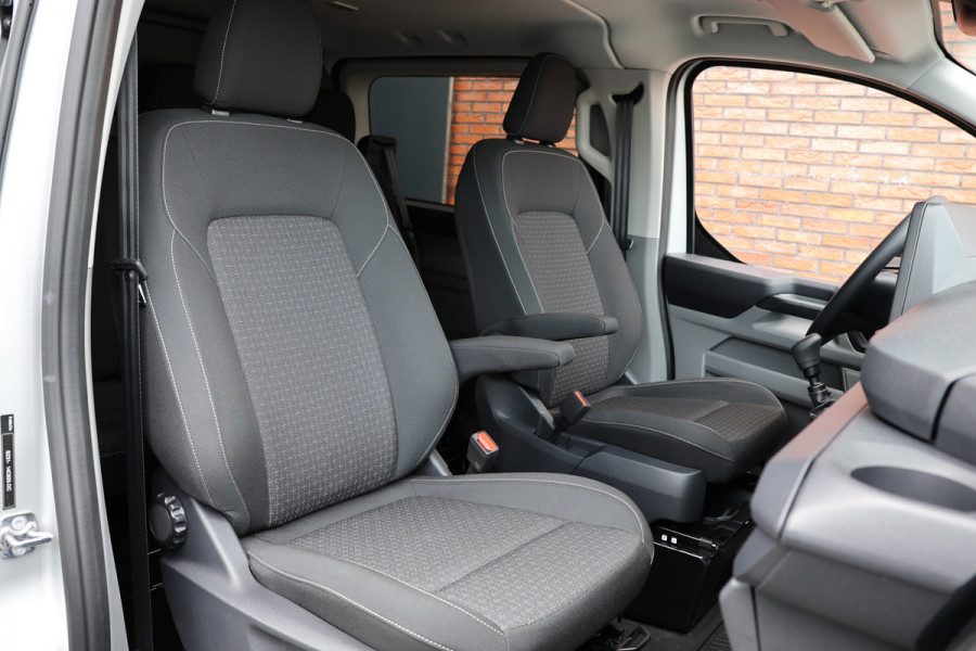 Ford Transit Custom 320 2.0 TDCI 150 PK L2H1 DC LIMITED | L+R Schuifdeur | Dubbel Cabine | Camera | CarPlay | Lane Assist | PDC V+A | Glaslook panel Raptor Edition | NL Auto | 5-Zitter | Verlengde fabrieksgarantie tot 12-2029