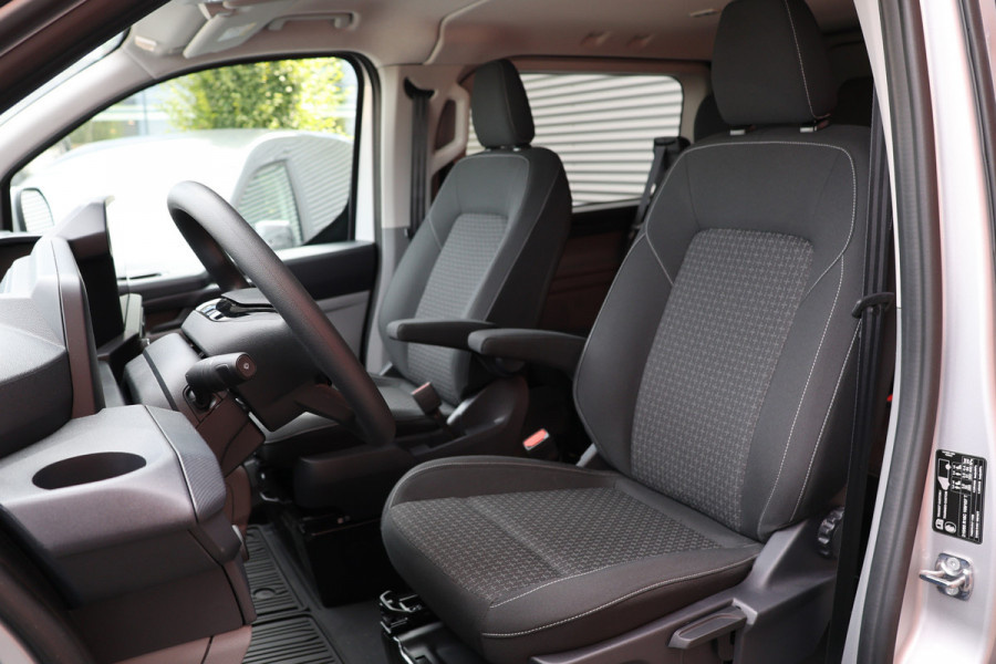 Ford Transit Custom 320 2.0 TDCI 150 PK L2H1 DC LIMITED | L+R Schuifdeur | Dubbel Cabine | Camera | CarPlay | Lane Assist | PDC V+A | Glaslook panel Raptor Edition | NL Auto | 5-Zitter | Verlengde fabrieksgarantie tot 12-2029
