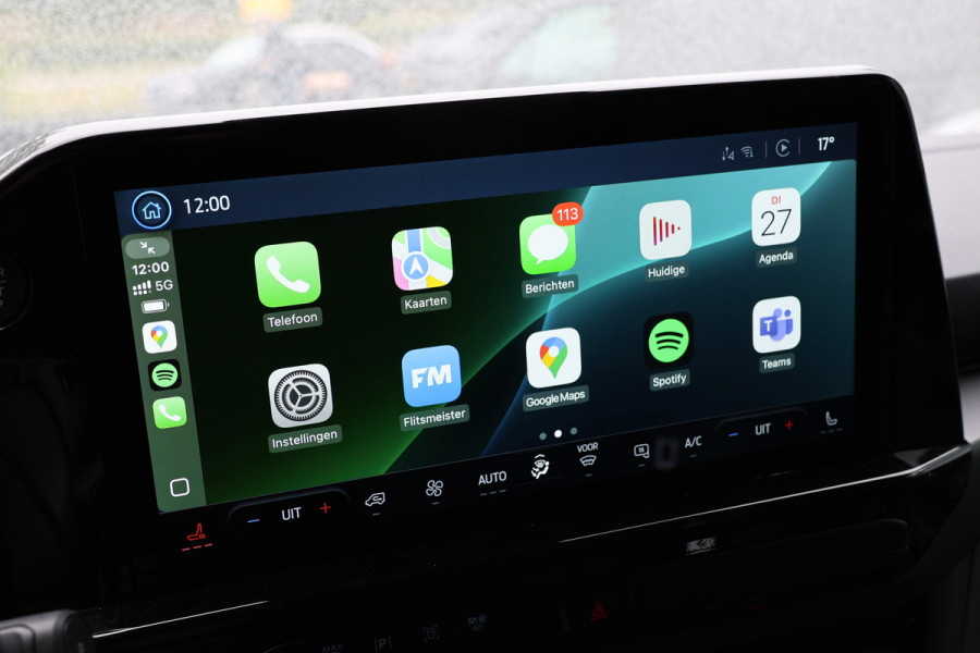 Ford Transit Custom 320 2.0 TDCI 150 PK L2H1 DC LIMITED | L+R Schuifdeur | Dubbel Cabine | Camera | CarPlay | Lane Assist | PDC V+A | Glaslook panel Raptor Edition | NL Auto | 5-Zitter | Verlengde fabrieksgarantie tot 12-2029