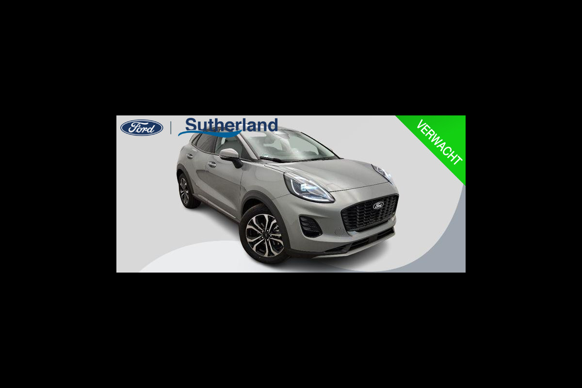 Ford Puma 1.0 EcoBoost Hybrid Titanium 125pk | Winterpack | SYNC 4 Navigatie | Achteruitrijcamera | LED koplampen Ford Puma 1.0 EcoBoost Hybrid Titanium 125pk | Winterpack | SYNC 4 Navigatie | Achteruitrijcamera | LED koplampen