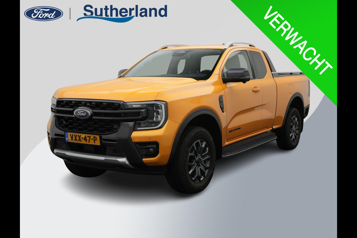 Ford Ranger 2.0 Super Cab EcoBlue Wildtrak 204pk | Technology Pack Advanced Trailer | 3.500kg Trekgewicht Ford Ranger 2.0 Super Cab EcoBlue Wildtrak 204pk | Technology Pack Advanced Trailer | 3.500kg Trekgewicht