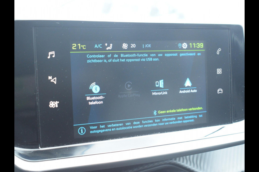 Peugeot e-208 EV Allure 50 kWh 3 FASE | CARPLAY | PARKEERSENSOREN | E.C.C. |