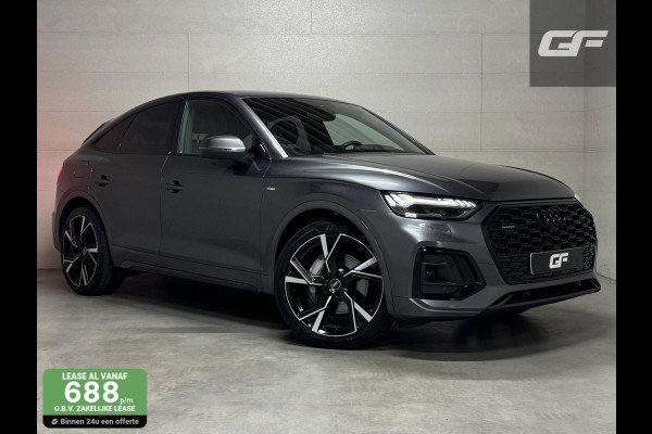 Audi Q5 Sportback 55 TFSI e BlackEdition S-Line Luchtvering Sfeer. Carplay