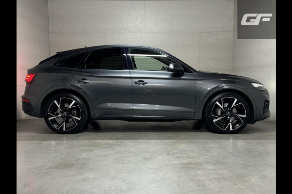 Audi Q5 Sportback 55 TFSI e BlackEdition S-Line Luchtvering Sfeer. Carplay