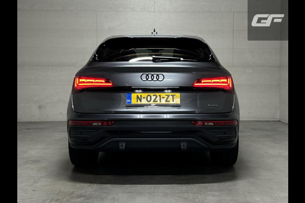 Audi Q5 Sportback 55 TFSI e BlackEdition S-Line Luchtvering Sfeer. Carplay