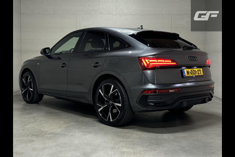Audi Q5 Sportback 55 TFSI e BlackEdition S-Line Luchtvering Sfeer. Carplay