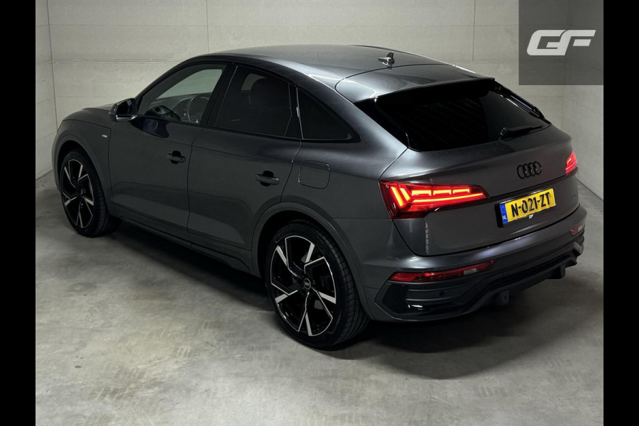 Audi Q5 Sportback 55 TFSI e BlackEdition S-Line Luchtvering Sfeer. Carplay