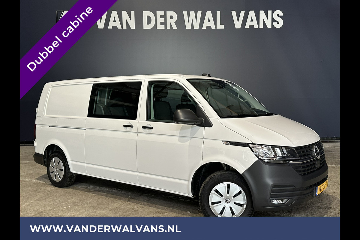 Volkswagen Transporter 2.0 TDI L2H1 Dubbele Cabine Euro6 Airco | 5-Zits | Navigatie | Trekhaak | Apple Carplay Android Auto, Cruisecontrol, Parkeersensoren Volkswagen Transporter 2.0 TDI L2H1 Dubbele Cabine Euro6 Airco | 5-Zits | Navigatie | Trekhaak | Apple Carplay Android Auto, Cruisecontrol, Parkeersensoren