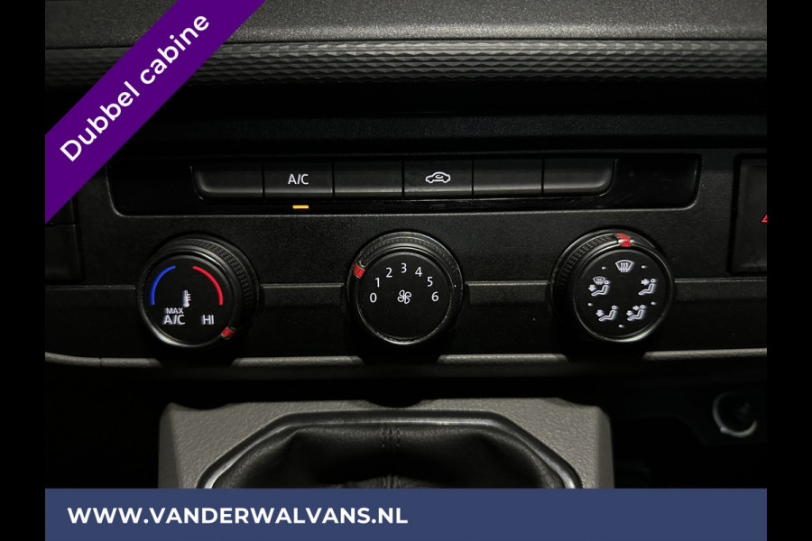 Volkswagen Transporter 2.0 TDI L2H1 Dubbele Cabine Euro6 Airco | 5-Zits | Navigatie | Trekhaak | Apple Carplay Android Auto, Cruisecontrol, Parkeersensoren