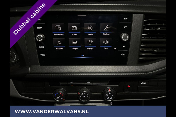 Volkswagen Transporter 2.0 TDI L2H1 Dubbele Cabine Euro6 Airco | 5-Zits | Navigatie | Trekhaak | Apple Carplay Android Auto, Cruisecontrol, Parkeersensoren