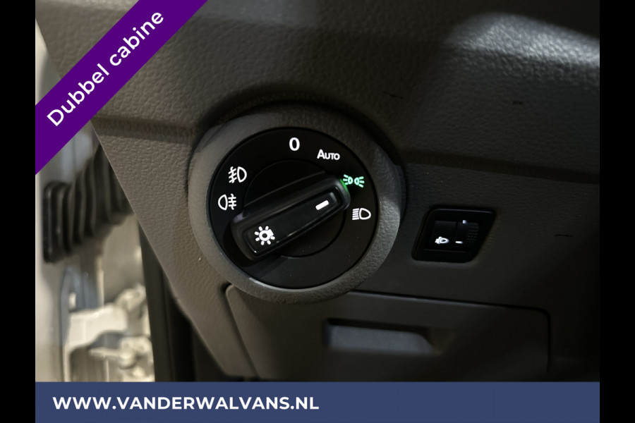 Volkswagen Transporter 2.0 TDI L2H1 Dubbele Cabine Euro6 Airco | 5-Zits | Navigatie | Trekhaak | Apple Carplay Android Auto, Cruisecontrol, Parkeersensoren