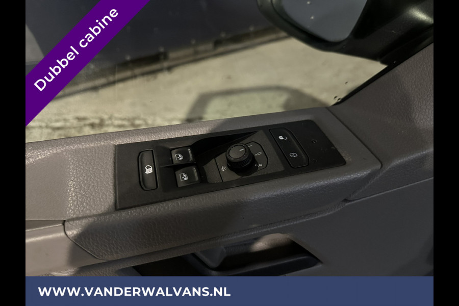 Volkswagen Transporter 2.0 TDI L2H1 Dubbele Cabine Euro6 Airco | 5-Zits | Navigatie | Trekhaak | Apple Carplay Android Auto, Cruisecontrol, Parkeersensoren