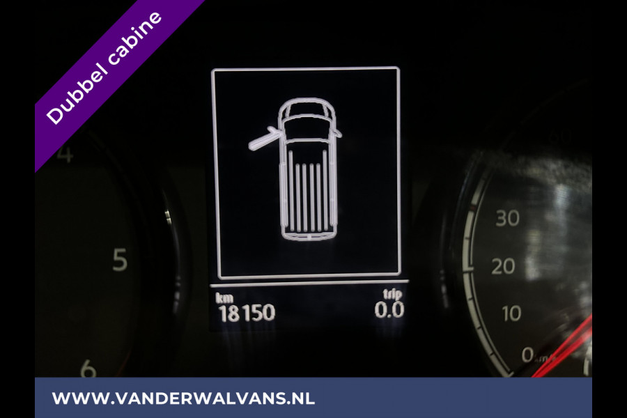 Volkswagen Transporter 2.0 TDI L2H1 Dubbele Cabine Euro6 Airco | 5-Zits | Navigatie | Trekhaak | Apple Carplay Android Auto, Cruisecontrol, Parkeersensoren
