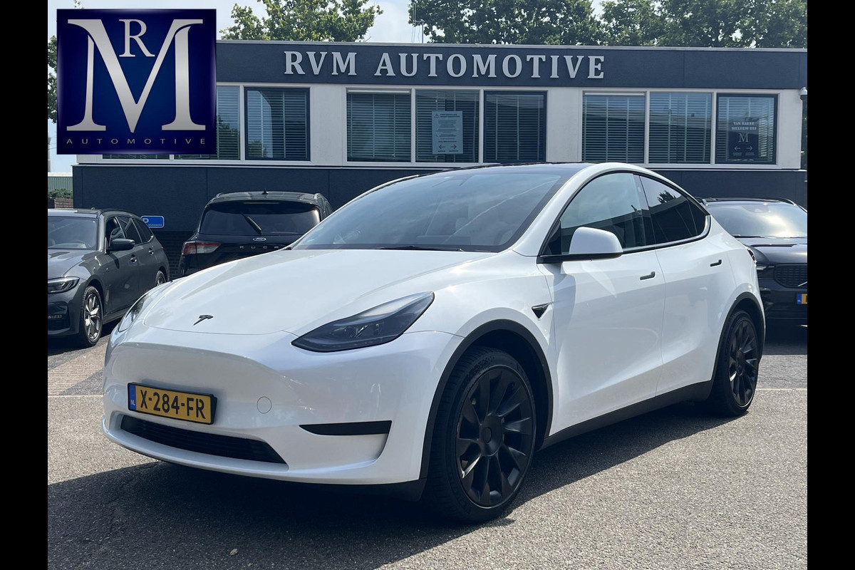 Tesla Model Y RWD 58 kWh AUTOPILOT | WIT LEDER | AFNEEMBARE TREKHAAK Tesla Model Y RWD 58 kWh AUTOPILOT | WIT LEDER | AFNEEMBARE TREKHAAK