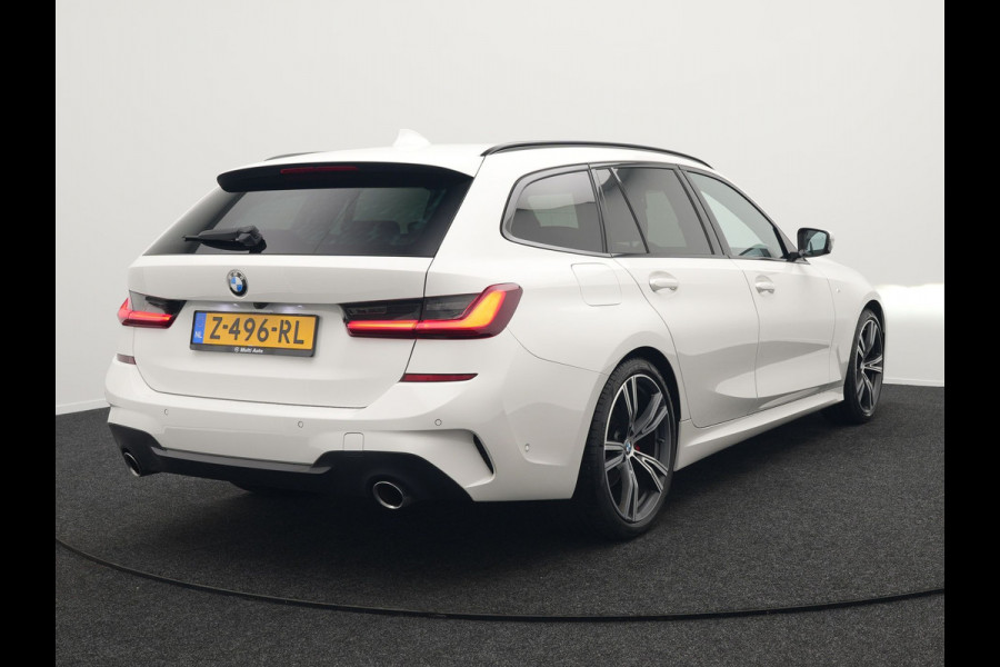 BMW 3 Serie Touring 320i M Sport Automaat 184 pk Dealer O.H. | Panodak | Adaptive Cruise | Laser LED | Adaptive Onderstel | Lederen Sportstoelen Memory | Keyless | Carplay |