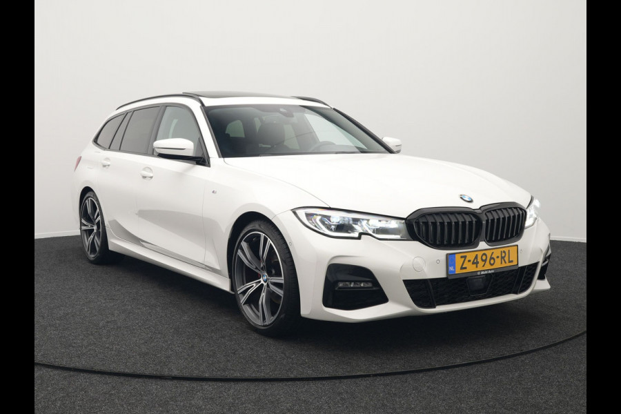 BMW 3 Serie Touring 320i M Sport Automaat 184 pk Dealer O.H. | Panodak | Adaptive Cruise | Laser LED | Adaptive Onderstel | Lederen Sportstoelen Memory | Keyless | Carplay |