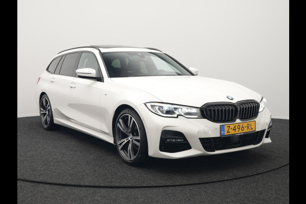BMW 3 Serie Touring 320i M Sport Automaat 184 pk Dealer O.H. | Panodak | Adaptive Cruise | Laser LED | Adaptive Onderstel | Lederen Sportstoelen Memory | Keyless | Carplay |