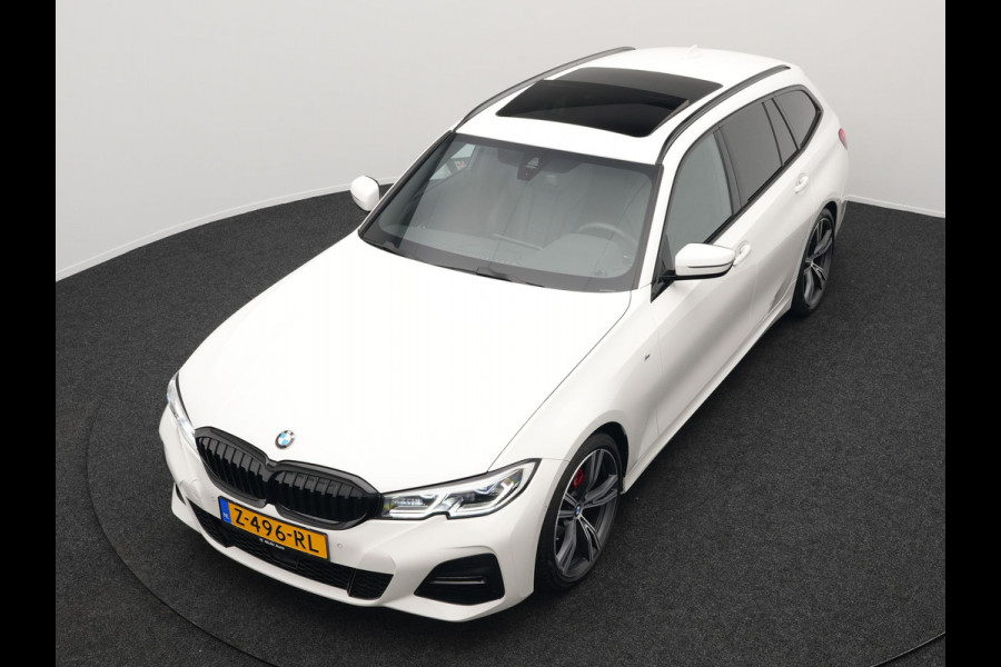 BMW 3 Serie Touring 320i M Sport Automaat 184 pk Dealer O.H. | Panodak | Adaptive Cruise | Laser LED | Adaptive Onderstel | Lederen Sportstoelen Memory | Keyless | Carplay |
