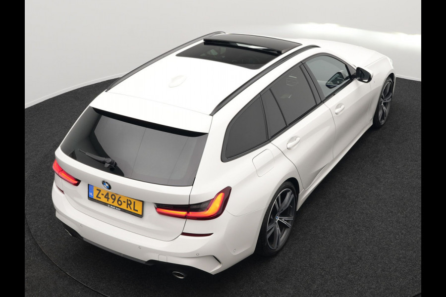 BMW 3 Serie Touring 320i M Sport Automaat 184 pk Dealer O.H. | Panodak | Adaptive Cruise | Laser LED | Adaptive Onderstel | Lederen Sportstoelen Memory | Keyless | Carplay |