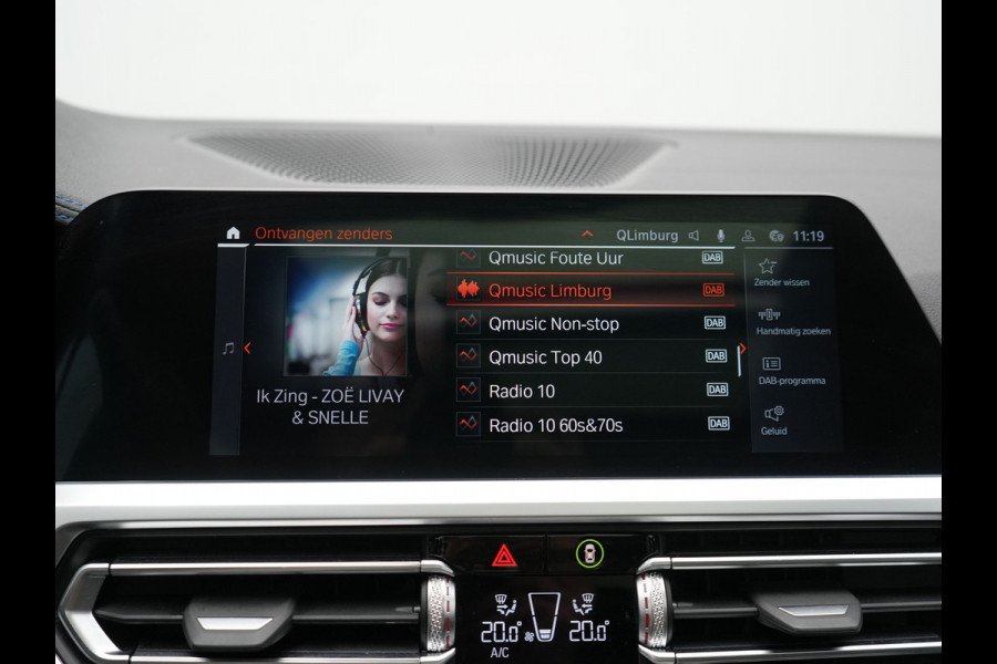 BMW 3 Serie Touring 320i M Sport Automaat 184 pk Dealer O.H. | Panodak | Adaptive Cruise | Laser LED | Adaptive Onderstel | Lederen Sportstoelen Memory | Keyless | Carplay |
