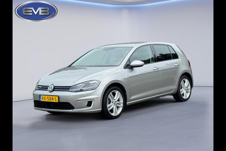 Volkswagen e-Golf E-Golf, warmtepomp, achteruitrijcamera, adaptief cruise control, NL auto met nationale auto pas