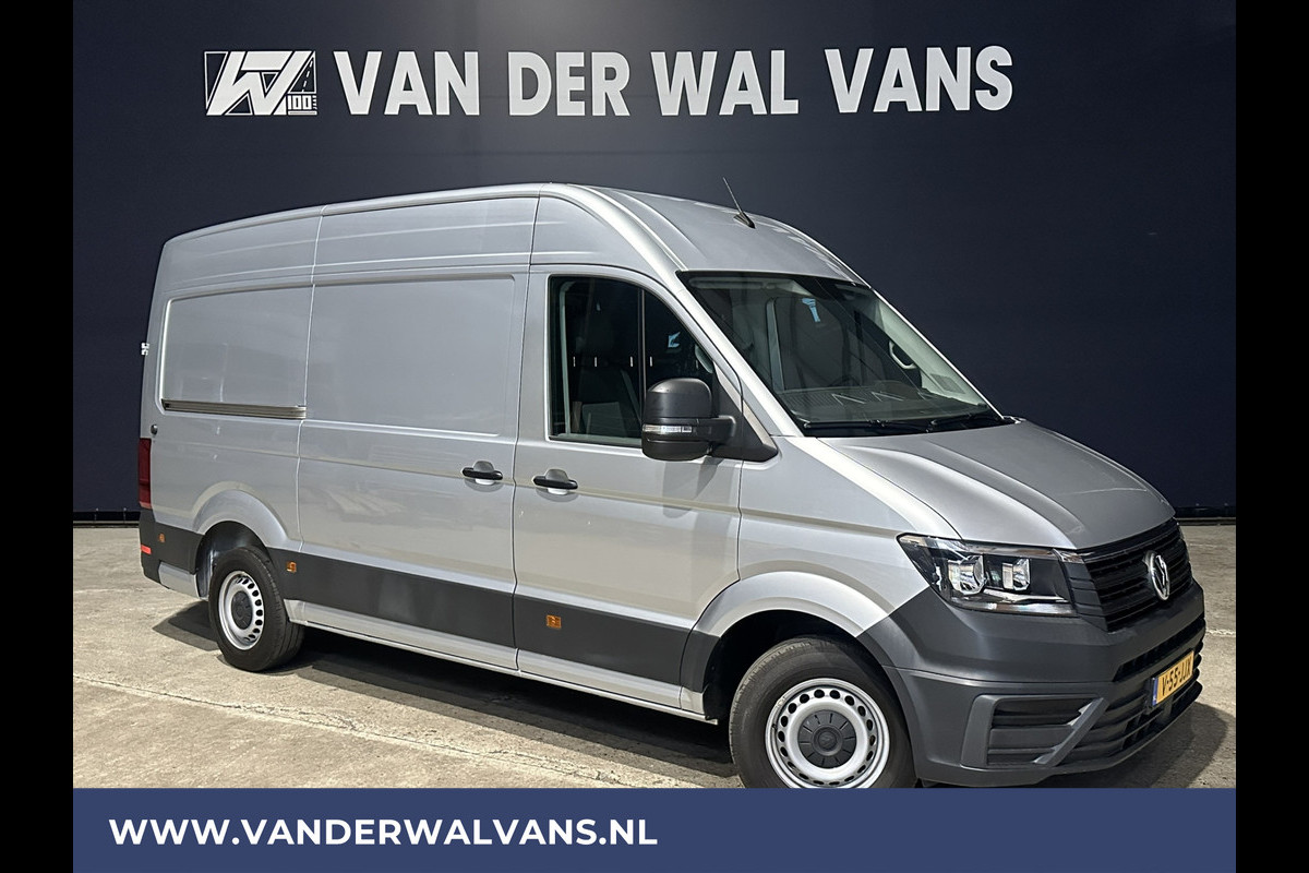 Volkswagen Crafter 2.0 TDI 140pk L3H3 L2H2 Euro6 Airco | 3000kg Trekhaak | Navigatie | Apple Carplay Android auto, Bijrijdersbank, zilver Volkswagen Crafter 2.0 TDI 140pk L3H3 L2H2 Euro6 Airco | 3000kg Trekhaak | Navigatie | Apple Carplay Android auto, Bijrijdersbank, zilver