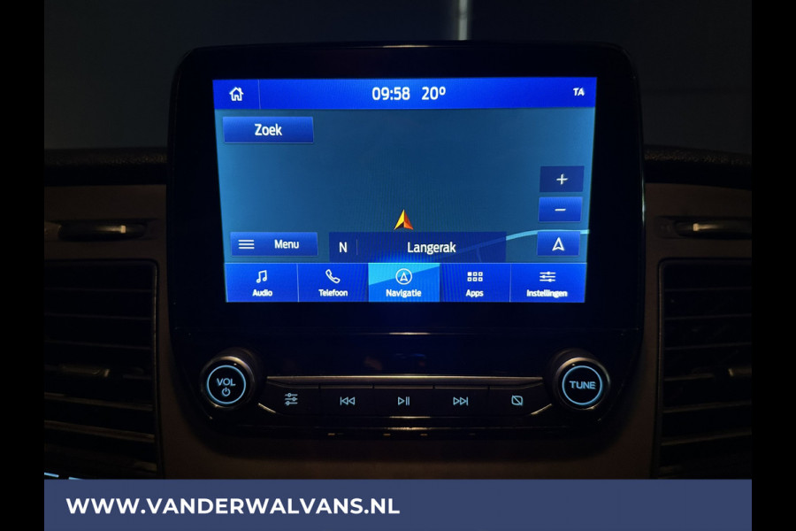 Ford Transit 2.0 TDCI 131pk L3H2 Euro6 Airco | Camera | Navigatie | Apple Carplay | LED | Cruisecontrol Parkeersensoren, Stoelverwarming, Verwarmde voorruit, Bijrijdersbank, 2500kg trekvermogen
