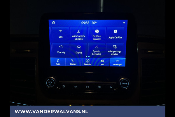 Ford Transit 2.0 TDCI 131pk L3H2 Euro6 Airco | Camera | Navigatie | Apple Carplay | LED | Cruisecontrol Parkeersensoren, Stoelverwarming, Verwarmde voorruit, Bijrijdersbank, 2500kg trekvermogen