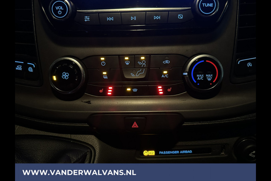 Ford Transit 2.0 TDCI 131pk L3H2 Euro6 Airco | Camera | Navigatie | Apple Carplay | LED | Cruisecontrol Parkeersensoren, Stoelverwarming, Verwarmde voorruit, Bijrijdersbank, 2500kg trekvermogen