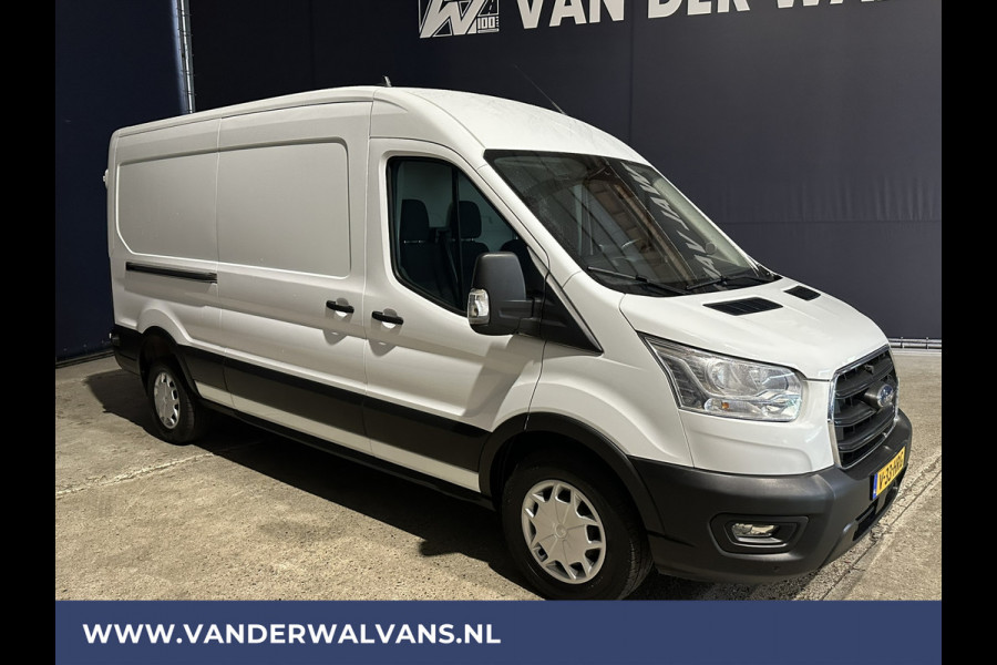 Ford Transit 2.0 TDCI 131pk L3H2 Euro6 Airco | Camera | Navigatie | Apple Carplay | LED | Cruisecontrol Parkeersensoren, Stoelverwarming, Verwarmde voorruit, Bijrijdersbank, 2500kg trekvermogen