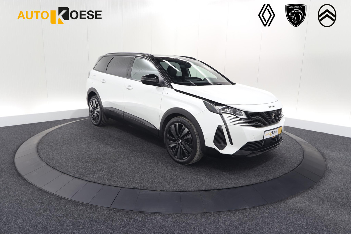 Peugeot 5008 PureTech 130 EAT8 GT Black Pack | Panoramadak | 360 Camera | FOCAL® | Adaptieve Cruise Control Peugeot 5008 PureTech 130 EAT8 GT Black Pack | Panoramadak | 360 Camera | FOCAL® | Adaptieve Cruise Control