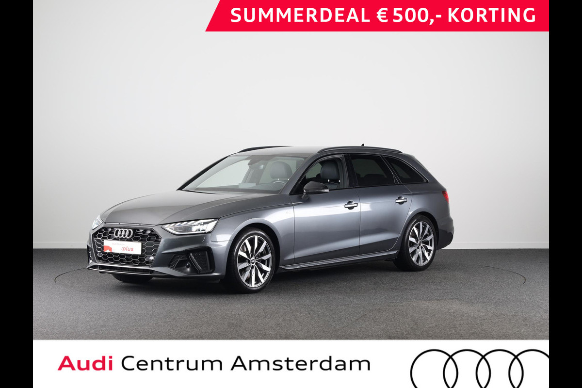 Audi A4 Avant 35 TFSI S edition Competition 150PK | Navigatie | Parkeercamera | 18 inch Lichmetalen velgen | Adaptive cruise controle Audi A4 Avant 35 TFSI S edition Competition 150PK | Navigatie | Parkeercamera | 18 inch Lichmetalen velgen | Adaptive cruise controle